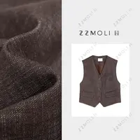 ZZMOLI 法式复古 高智风单品叠穿西装马甲经典洋气背心女ZBY25001