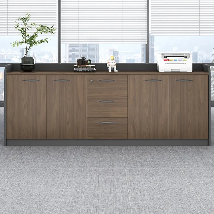 办公室矮柜储物柜办公柜资料抽屉柜带锁收纳柜文件小柜子打印机柜