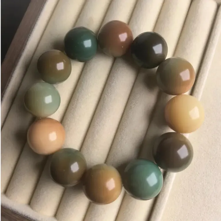 敦煌菩提圆珠大尺寸20mm单圈大果菩提根手串