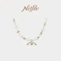 铜合金项链 Netfile【双c白色choker】NF509X011