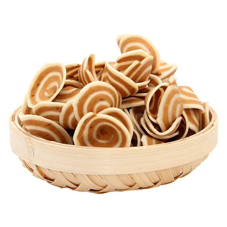 匠承传统手工糕点原味小花片点心猫耳朵休闲零食薯片饼干膨化食品