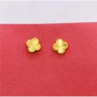 合金耳饰 四叶草耳钉