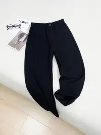 【女王洛克】韩版时尚简约显瘦豌豆裤秋季新款洋气百搭裤子LK82548