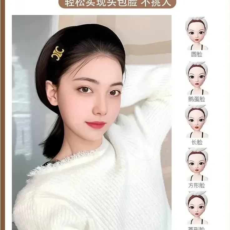 假发女士发箍半头套假发增加发量自然化纤假发短直发xzz