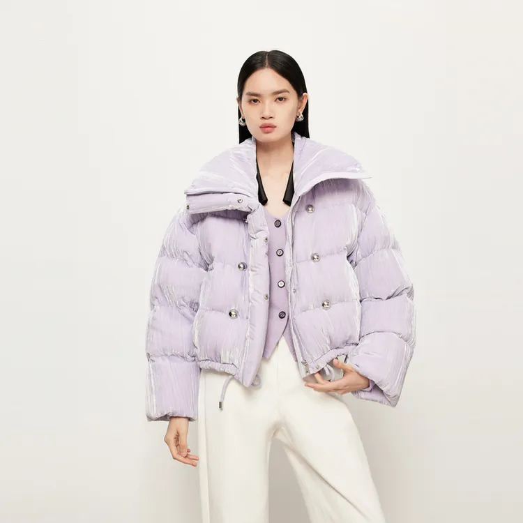 【商场同款】HPLY荷比俪冬季丝绒温暖羽绒服HMD42560275