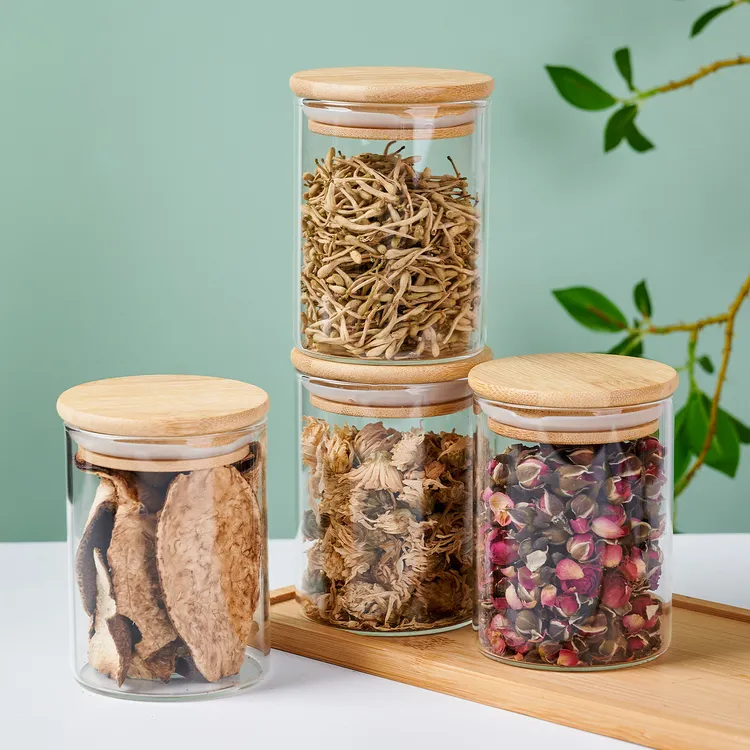 玻璃茶叶罐密封罐茶叶储存罐茶叶分装盒小茶叶罐便携红茶花茶罐子