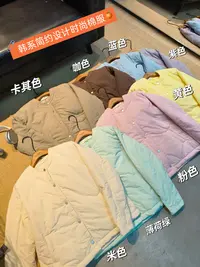 韩系棉衣时宽松型保暖棉服LD25666