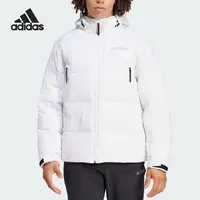 Adidas/阿迪达斯正品新款男士户外抗风透湿保暖鹅绒服IX5622