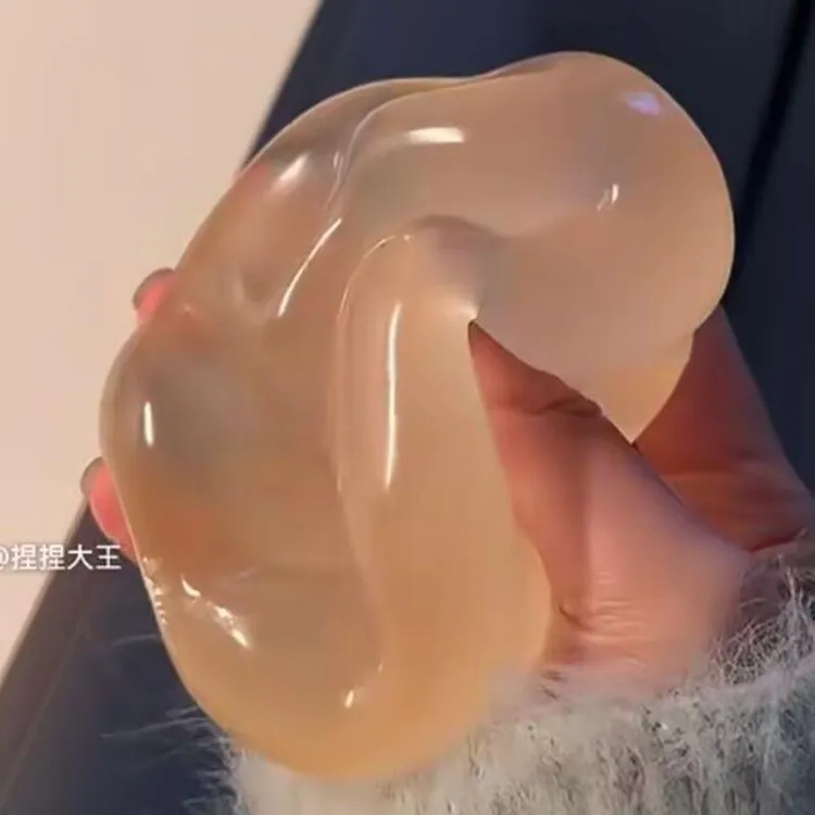 椰子油手作球捏捏乐小红书同款膏感可塑巨慢解压玩具高颜值肌中力