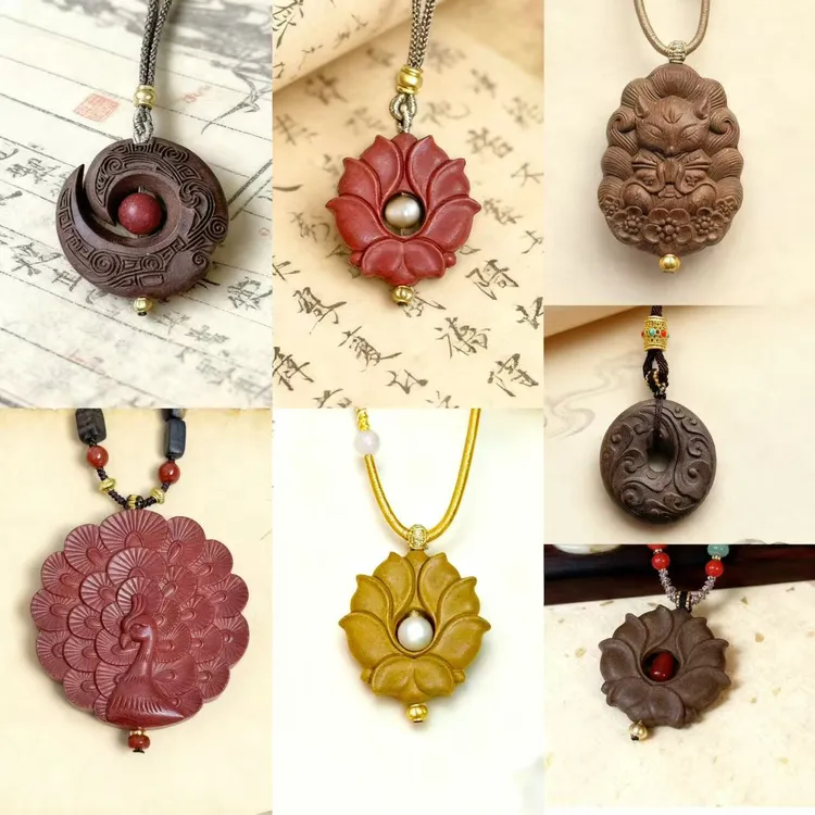 【非遗合香牌】非遗合香吊坠天然无添古法香牌 脖挂吊坠