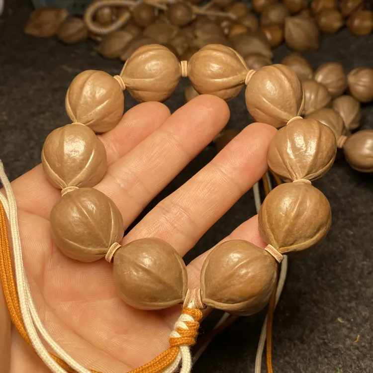 铁核素核原皮手持橄榄核圆核短圆手串