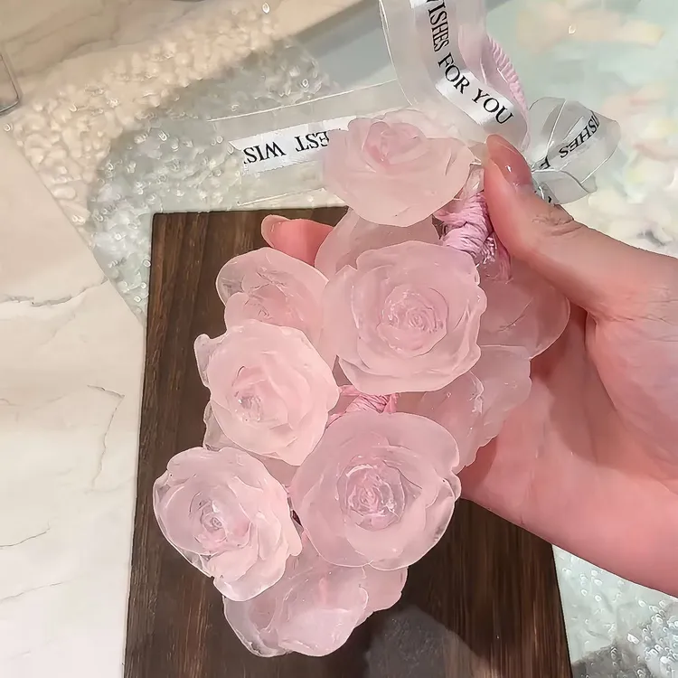 soxw手工玫瑰花香皂整串肥皂礼盒结婚生日伴手礼实用礼品乔迁新居