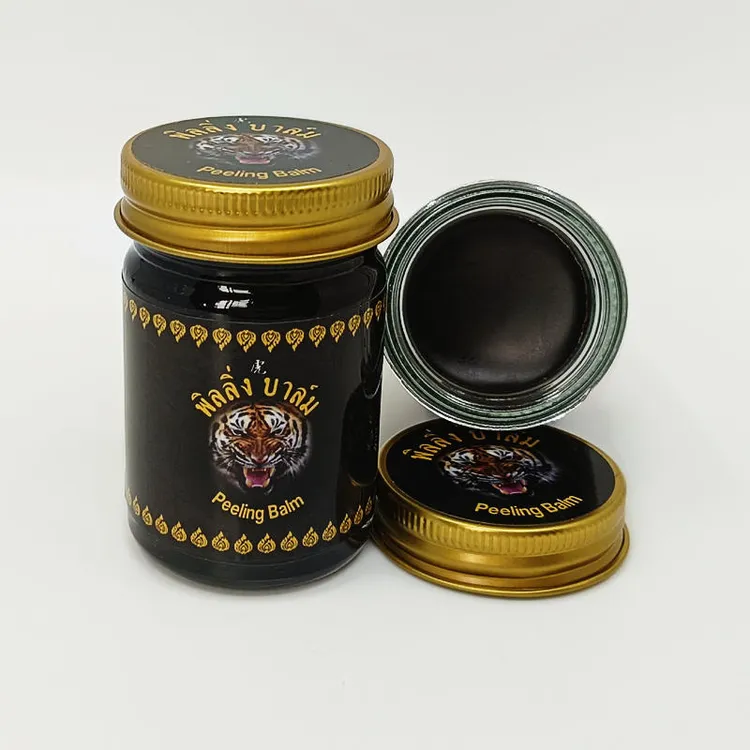 泰国产品黑金老虎膏正品进口颈肩腰椎老虎膏泰国老虎膏