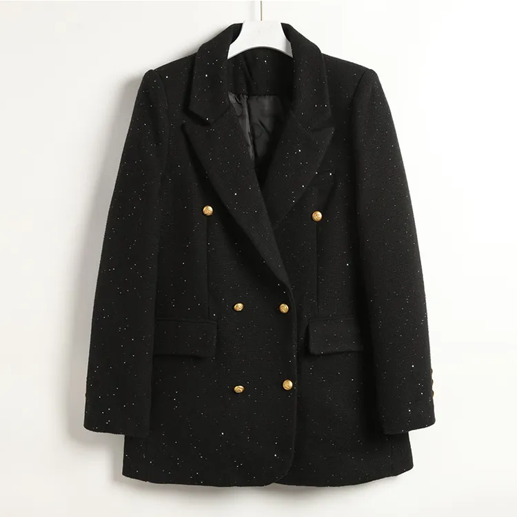 原创新款2025秋冬显瘦洋气外套高级感上衣-3400