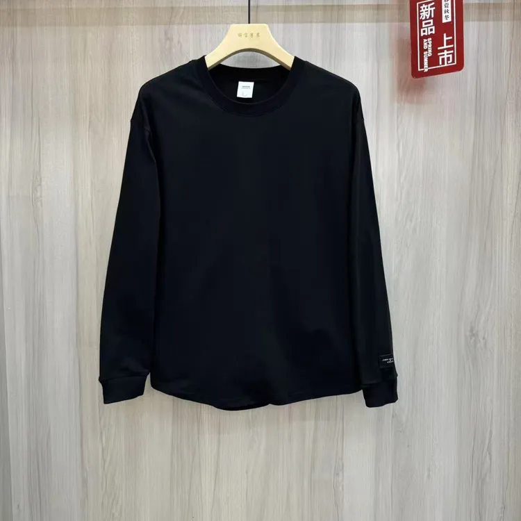 男士2025秋冬纯棉T燕尾打底衫（G021）