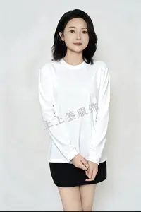 【两件装】重磅纯棉秋冬款长袖男女螺纹口袖口落肩款宽松百搭打底衫