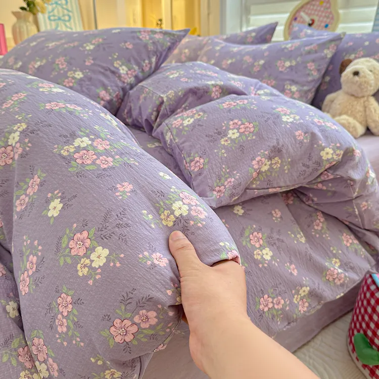 2025新款a类母婴被套单件非纯棉全棉1.5m单人宿舍被罩双人200x230