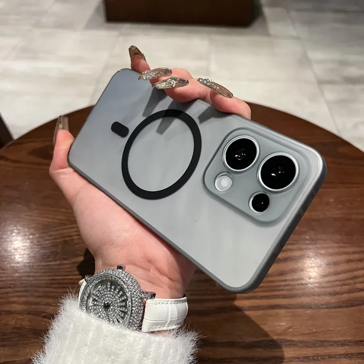 适用opporeno13磁吸冰雾手机壳新款超薄磨砂reno13pro防摔/散热壳