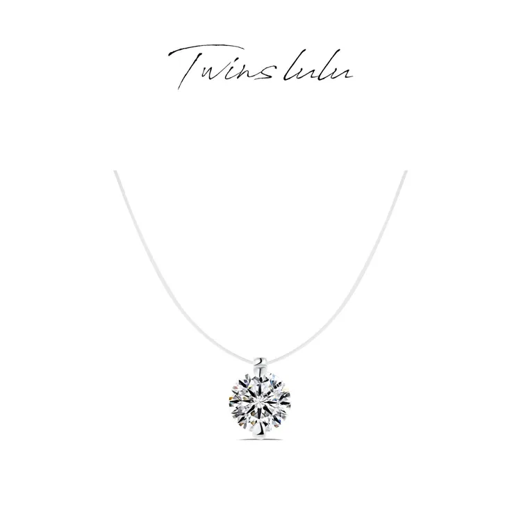TWINS LULU 925银 618【夏上新】人鱼之泪锁骨项链TSJ9728