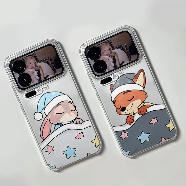 睡觉尼克朱迪适用苹果17promax手机壳iPhone16华为vivo小米15oppo