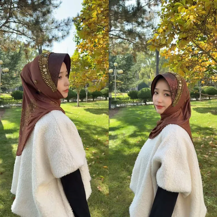 云南版全钻双重钻全帽方便帽复古港风四日式帽子女士韩版