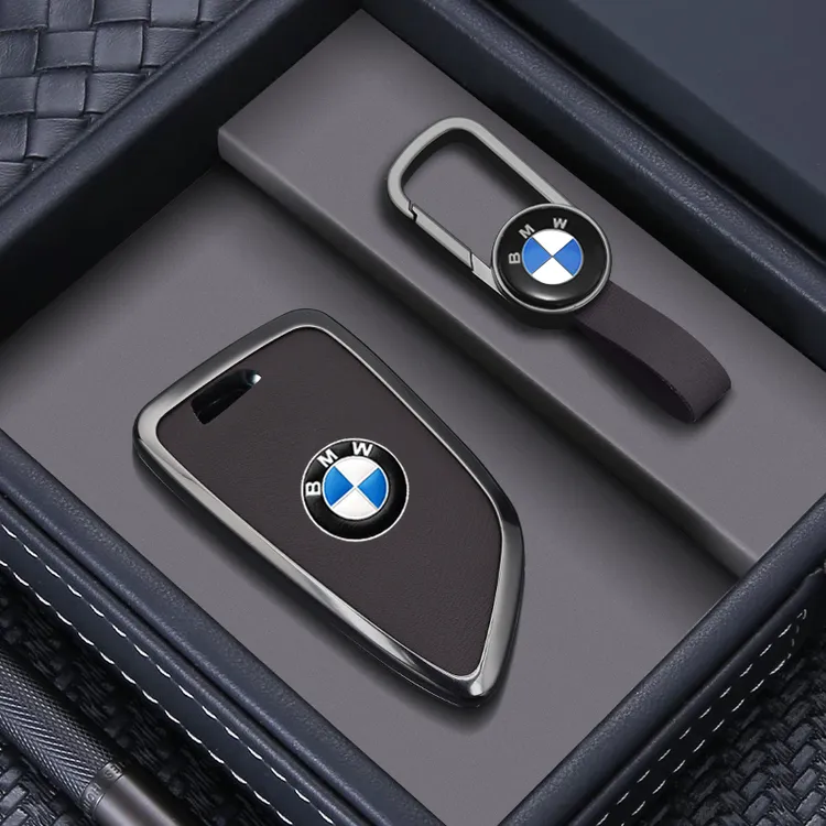 适用宝马x3钥匙套x5车x1三系325li五系530刀锋i3 ix3扣x2壳3系525