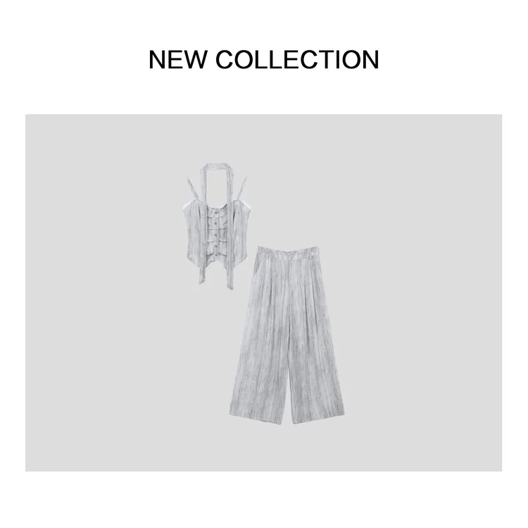 【小橱专享】新款百搭气质牛仔时尚套装D1528112-8112