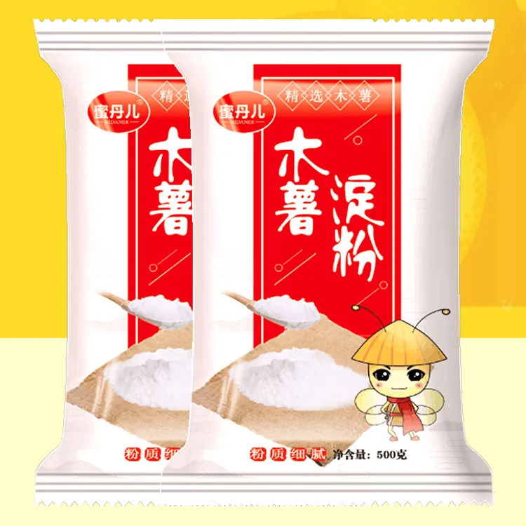 蜜丹儿食用木薯粉 农家芋圆粉 木薯淀粉500g/袋 商品图