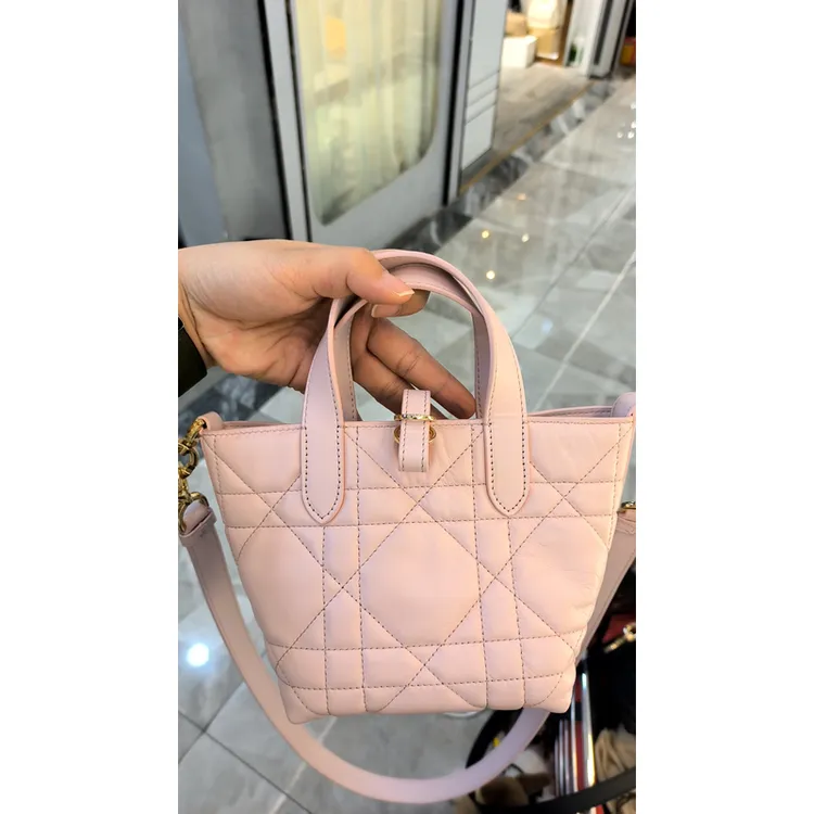 YUSHA/高档mini粉色小D斜挎手提包-5009