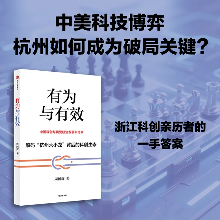 有为与有效 周国辉著 浙江/杭州六小龙/政府与市场 中信出版 图书