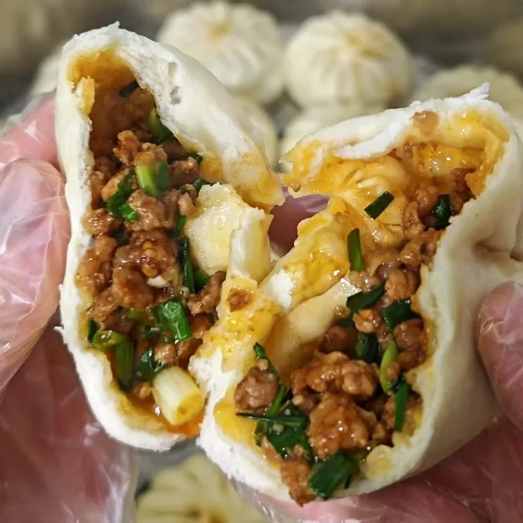 川蜀顺丰生鲜老面包子川味酱肉包子家庭手工新鲜现做健康早餐