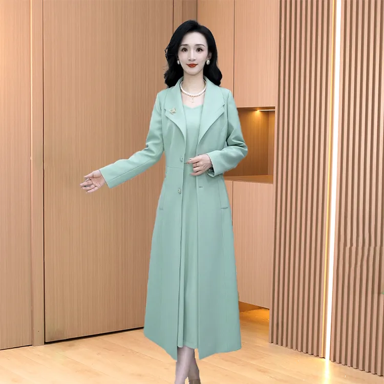 【两件套】外套加裙子时尚气质两件套女士秋季休闲减龄显瘦穿搭