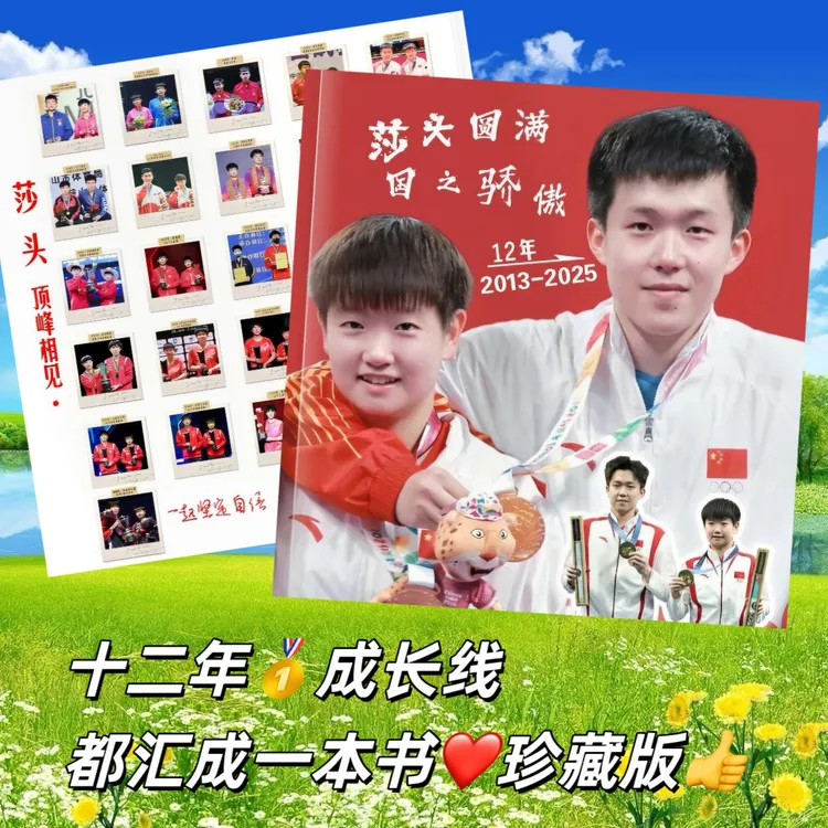 莎头时间线纪念册成长故事集13-25年