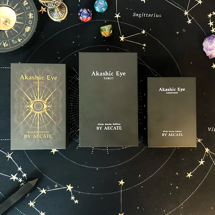 正版【Akashic Eye】阿卡西之眼塔罗牌雷诺曼新手友好初学者桌游