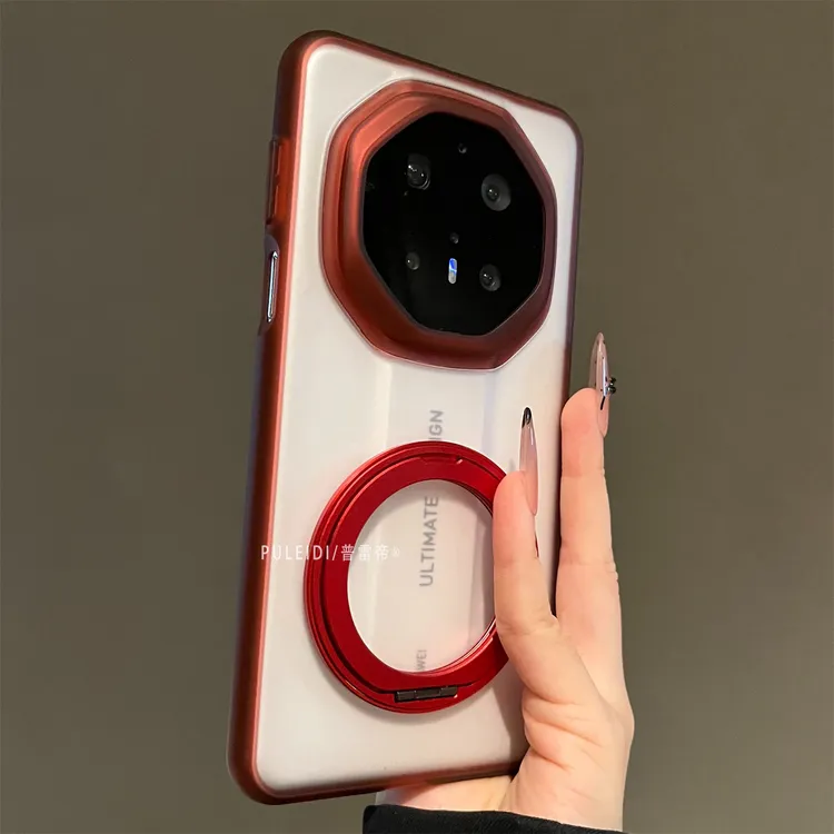 ins风简约高级感适用华为mate70rs非凡大师手机壳磁吸旋转支架