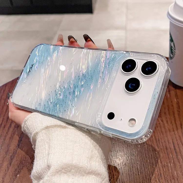 适用苹果17promax手机壳iPhone17pro硬壳软边pro保护套网红推荐潮