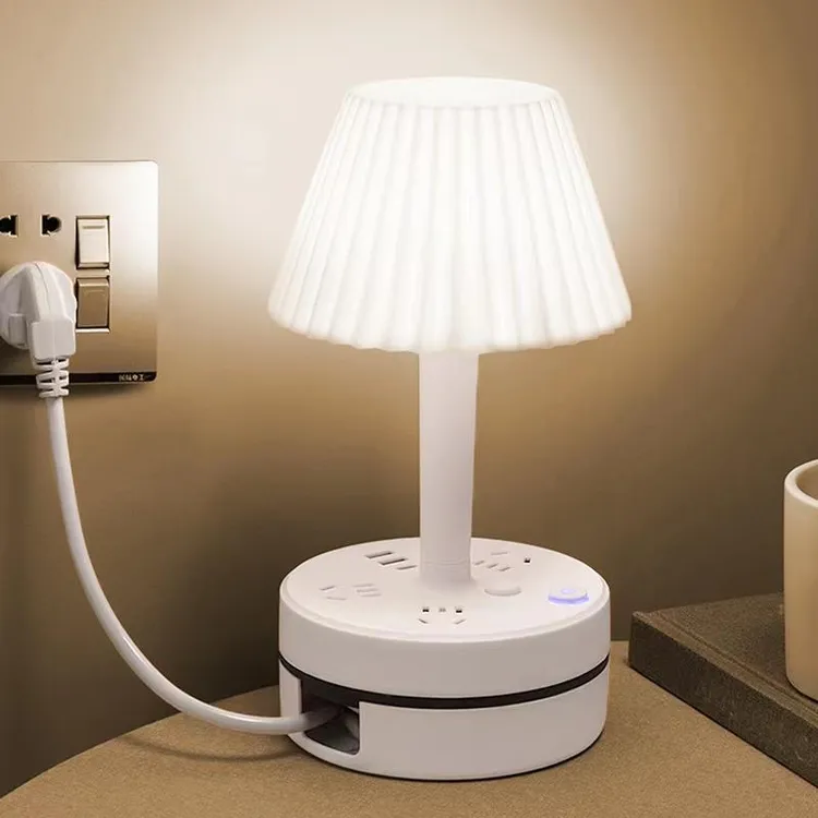 公牛适用主卧室台灯高级感温馨氛围小夜灯婴儿喂奶护眼床头灯简约