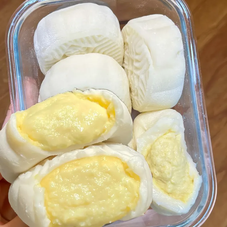 【抢1箱】糯叽叽一口爆浆榴莲冰皮月饼水晶零食金秋月饼中秋节送礼