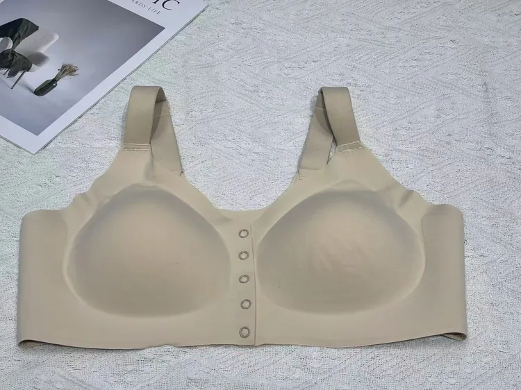 D【古今款】前扣一片式汉麻零感内衣