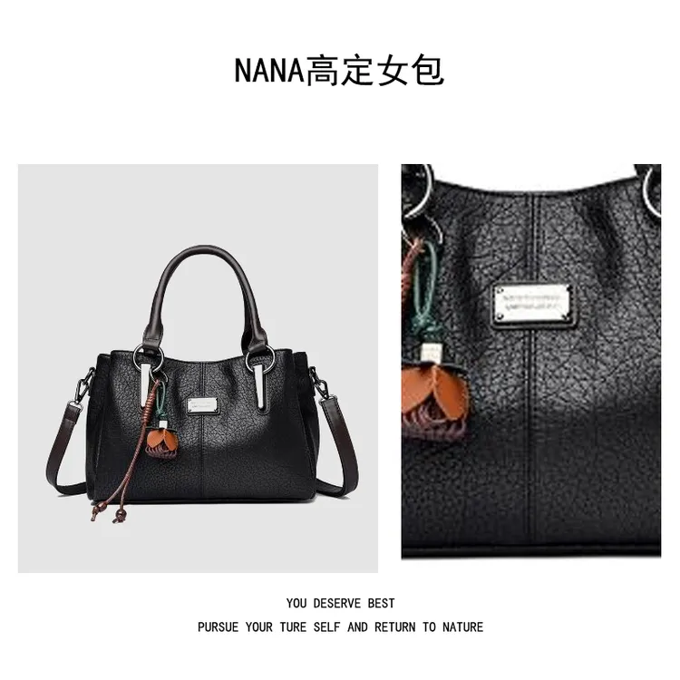 【NANA】【长30宽14高20】送挂件百搭单肩斜挎包女高级感手提包88088