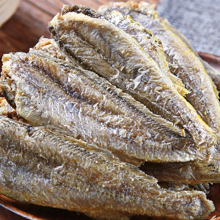 黄花鱼酥去头去内脏咸鱼干干货即食海味零食