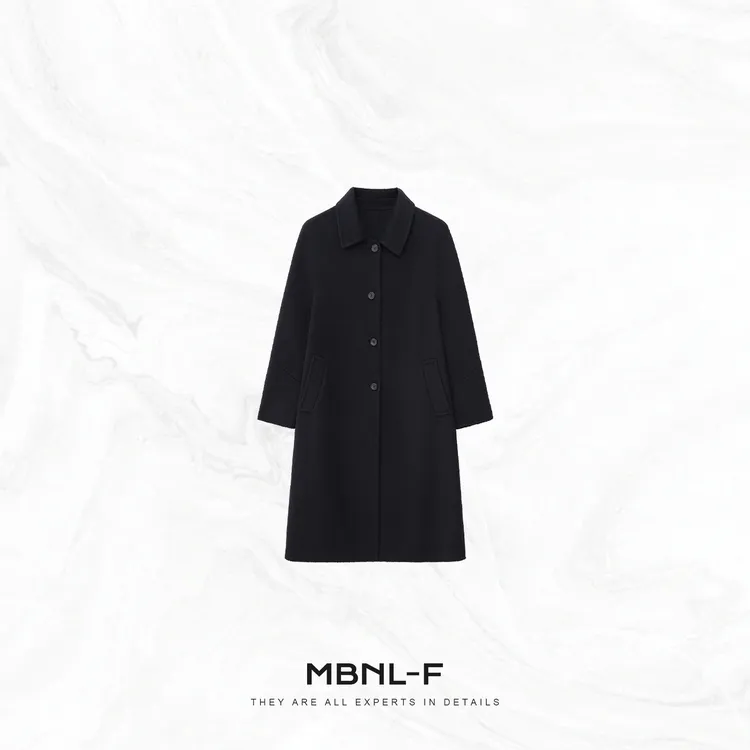 MBNL-F "风度大衣" 骆驼绒绵羊毛混纺双面呢大衣 秦磊XM-XDY6123