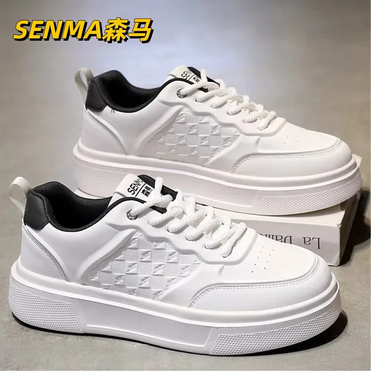 森马男鞋新款运动鞋鞋子男款干净感痞帅男鞋国潮百搭休闲鞋增高鞋