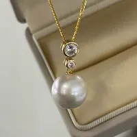 【泡泡钻】爆大！感恩回馈！13-14mm 淡水珍珠吊坠 多样性发一