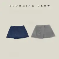 BLOOMING GLOW 甜美少女 秋冬谬风裙双面穿 羊毛呢短裙 可搭套装