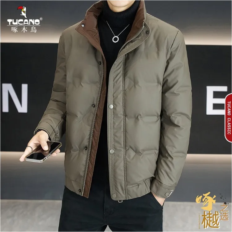 TUCANO/啄木鳥新款立领鸭绒羽绒服高档轻薄休闲保暖加厚冬装外套