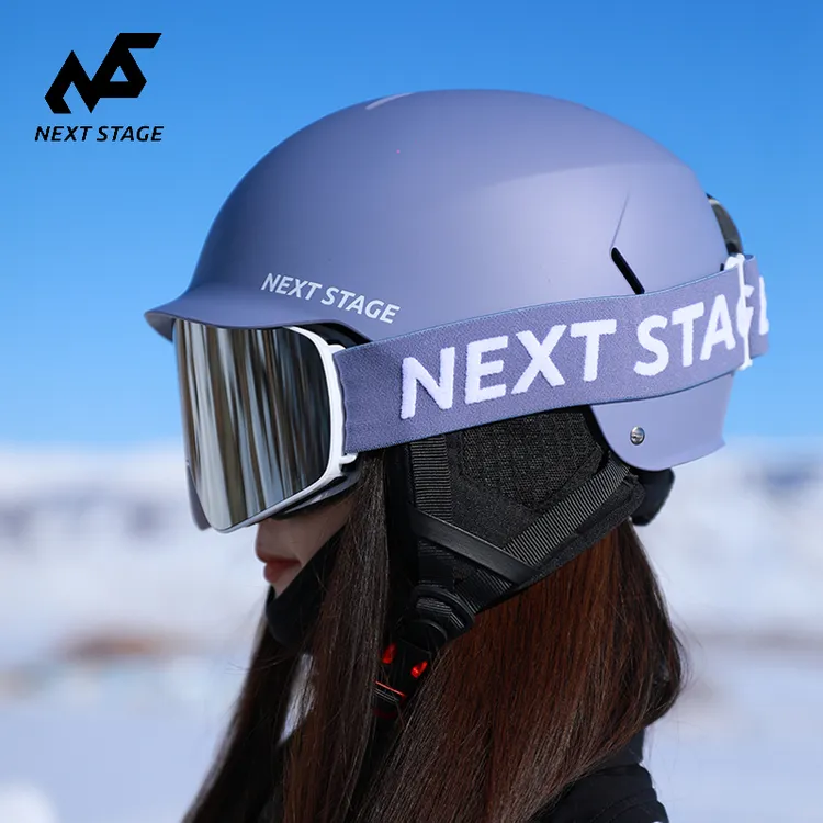 NEXTSTAGE滑雪头盔安全防撞单双板专业雪盔帽装备护具男女2025款