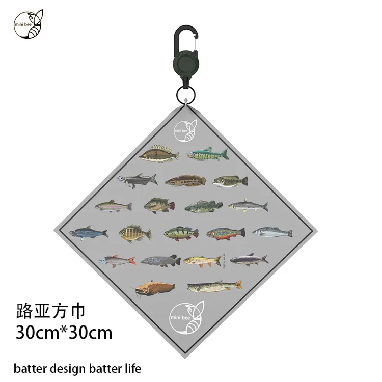 路亚鱼种户外钓鱼方巾