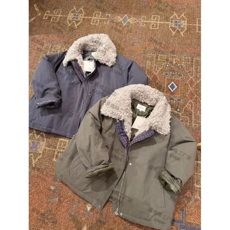 XMM.【米索美素派克羽绒服外套】时尚休闲加厚毛毛领保暖冬季-A7007