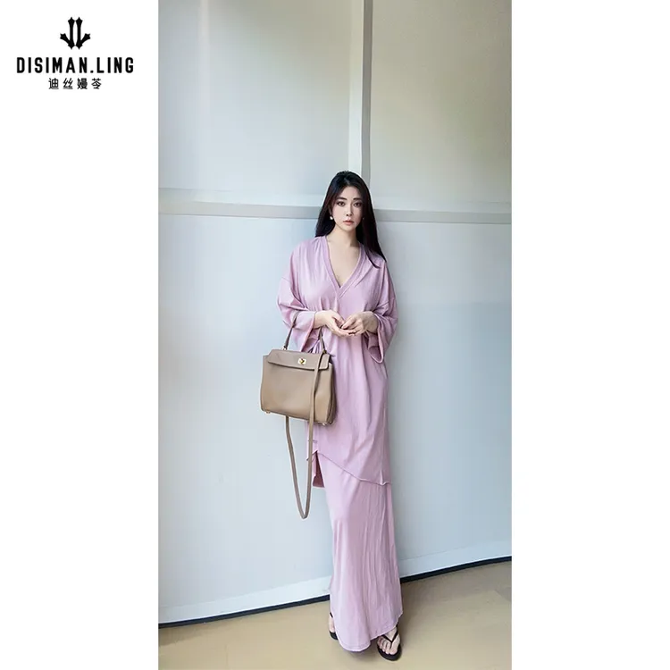 迪丝嫚苓多色半裙舒适时尚休闲百搭夏季薄款显瘦气质女士小众设计